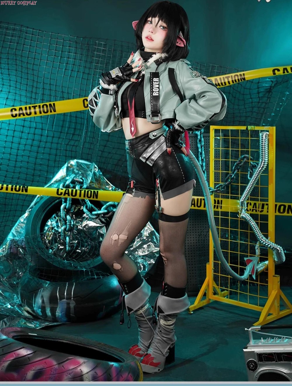 Game Cosplay,Zenless Zone Zero,Zenless Zone Zero Investigation Team Jane Doe Cosplay Costume